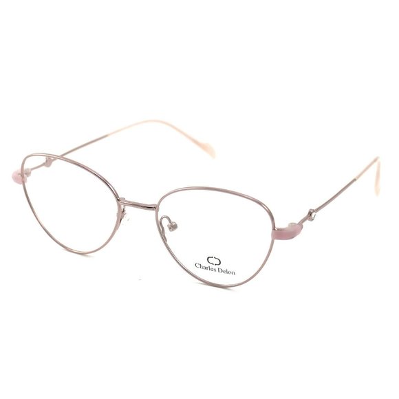 Charles Delon Women Pink Stainless Steel Frame - Picture 1 of 8